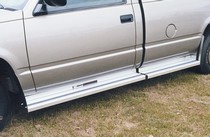 1987-1996 Ford F150 Pickup Long Bed Box Board, 1987-1998 Ford F250 Heavy Duty Pickup Long Bed Box Board, 1987-1998 Ford F350 Heavy Duty Pickup Long Bed Box Board Owens ClassicPro Series Running Boards (2-Inch Bright Extruded Aluminum) 