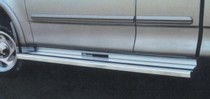 1992-1998 Chevrolet Full Size Blazer (2 Door) , 1992-1998 Chevrolet Full Size Tahoe (2 Door) , 1992-1998 GMC Full Size Yukon (2 Door) Owens Classic Series Running Boards (2-Inch Bright Extruded Aluminum) 