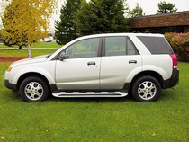 2002-2005 Saturn Vue (N/A Red Line Package) Owens GlaStep Custom Molded Fiberglass Running Boards 