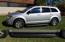 2009-2010 Dodge Journey Except R/T Owens Premier Series Custom Molded ABS Running Boards 