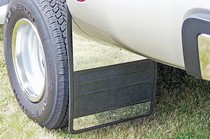 1973-1987 Chevrolet C/K Pick Up DWD, 1973-1987 GMC C/K Pick Up DWD Owens 19x24 DWD Rubber Mud Flaps with Stainless Steel Insert