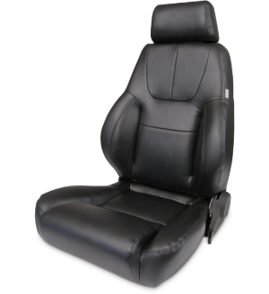 All Jeeps (Universal), Universal - Fits All Vehicles Procar Racing Seat - Elite Lumbar Series 1200, Black Leather (Left)