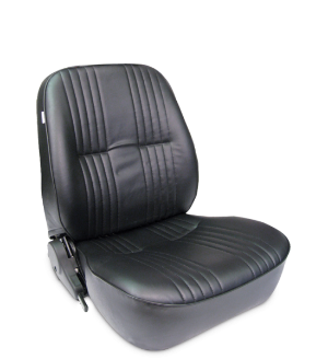 All Jeeps (Universal), Universal - Fits All Vehicles Procar Racing Seat - Pro 90 Low Back Series 1400, Black Vinyl (Right)