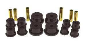 84-99 Jeep Cherokee, 84-99 Jeep Comanche Prothane Leaf Spring Bushings - Rear Spring Eye and Shackle (Black)