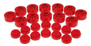 1974-1983 	 Jeep Cherokee , 1984-1991 Jeep Grand Wagoneer  Prothane Body Mounts Bushings - Red