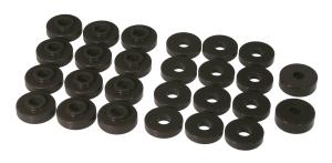 1968-1973 Jeep Jeepster  Prothane Body Mounts Bushings - Black