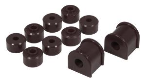 93-98 Jeep Grand Cherokee 2/4WD Prothane Sway Bar Bushings - Rear (Black)