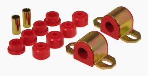 84-01 Jeep Cherokee 2/4WD, 84-01 Jeep Comanche 2/4WD, 93-98 Jeep Grand Cherokee 2/4WD Prothane Sway Bar Bushings - Front (Red)