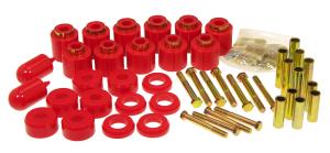 1987-1995 Jeep Wrangler , 1997-2006 Jeep Wrangler  Prothane Body Lift Kit - 1 Inch - Red