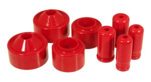 2007-Up Jeep Wranger JK Prothane Coil Spring Isolator Lift Kit - 2 Inch - Red