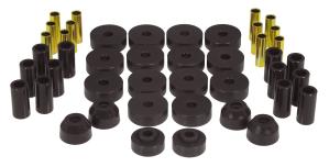 1954-1973 Jeep CJ Prothane Total Bushings Kit - Black