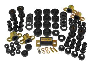 1976-1979 Jeep CJ7, CJ5 Prothane Total Front/Rear Bushings Kit - Black