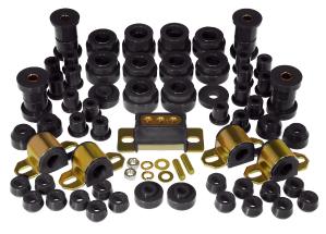 1980-1986 Jeep CJ7, CJ5 Prothane Total Front/Rear Bushings Kit - Black