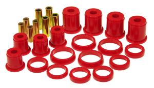 93-98 Jeep Grand Cherokee Prothane Control Arm Bushings - Front (Red)