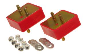 1972-1975 Jeep CJ6, 6 Cyl, 1972-1981  Jeep CJ, 6 Cyl, 1972-1981	 Jeep CJ, 6 Cyl Prothane Motor Mount Kit - Red