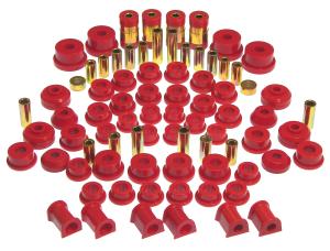 1995-1998 	 Eagle Talon , 1995-1999 Mitsubishi Eclipse  Prothane Total Front/Rear Bushings Kit - Red