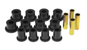 89 Toyota 4Runner 4WD Prothane Leaf Spring Bushings - Rear Spring Eye and Shackle (Black)