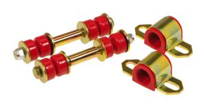 1989-1995 Toyota Pickup  Prothane Front Sway Bar Bushings and Endlinks - 23mm - Red