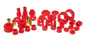 1985-1998 Volkswagen Golf , 1985-1998 Volkswagen Jetta  Prothane Total Front/Rear Bushings Kit - Red