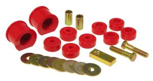 1976-1979 Dodge Aspen , 1976-1980  lymouth Volare , 1977-1979 Dodge Diplomat , 1983-1989 Chrysler Fifth Avenue  Prothane Front Sway Bar and Endlink Bushings - 1 1/8 Inch - Red