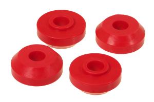 1972-1974 Dodge D100 Pickup, 1977-1987 Dodge D150 Prothane Front Strut Arm Bushings - Red