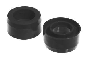 87-01 Dodge Dakota 2WD, 94-01 Dodge Ram 1500 / Ram 2500 / Ram 3500 4WD Prothane Coil Spring Bushings - Front Coil Spring Lift Spacer (Black)