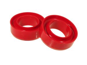 2002-2003 Dodge Ram 1500 Pickup  Prothane Front Coil Spring Lift Isolators - 2 Inch - Red