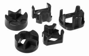 95-99 Chrysler Neon SOHC / DOHC, 95-99 Plymouth Neon SOHC / DOHC Prothane Motor Mounts - Softer Street Style (Black)