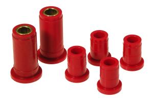 1972-1974 Dodge D100 Pickup, 1977-1987 Dodge D150 Prothane Front Control Arm Bushings - 3800-4000 lb - Red