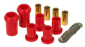 1964-1974 Plymouth Barracuda , 1966-1972 Dodge Charger , 1970-1974 Dodge Challenger , 1970-1976 Plymouth Duster  Prothane Front Control Arm Bushings (without outer metal shells) - Red
