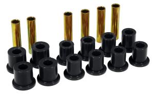 1973-1974 Ford F-250 Pickup  Prothane Front Leaf Spring Bushings - 1-1/2 Inch Eye - Black