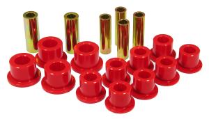 1999-2004 Ford F-250 Pickup  Prothane Rear Leaf Spring Bushings - Red