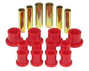 2004-2006 Ford F150 Prothane Rear Leaf Spring Bushings - Red