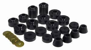 1980-1983 Ford F-100 , 1980-1996 Ford F-150  Prothane Body Mount Bushings and Radiator Support Bushings - Black