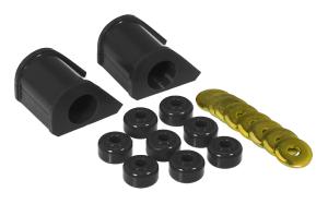 86-95 Ford Taurus Prothane Sway Bar Bushings - Front (Black)