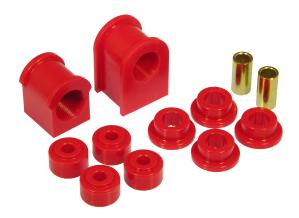 88-94 Ford F-350 4WD Prothane Sway Bar Bushings - Front (Red)