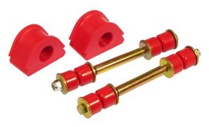 97-02 Ford F-150 4WD, 97-99 Ford F-250 Light Duty 4WD Prothane Sway Bar Bushings - Front (Red)