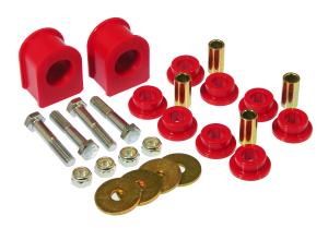 1999-2004 Ford F-250 SD 4WD  Prothane Front Sway Bar and Endlink Bushings - 32mm - 1 Inch Endlink Eyes - Red