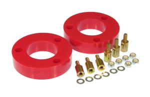 2009-2012 F150 Prothane Front Coil Spring Lift Spacer Kit - 2 Inch - Red