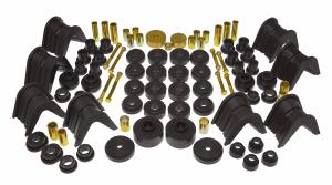 1966-1977 Ford Bronco  Prothane Total Front/Rear Bushings Kit - Black