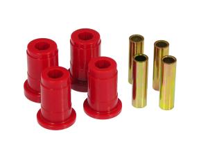 1979-1982 Ford Mustang , 1979-1986 Mercury Capri , 1980-1986 Ford Thunderbird , 1980-1986 Mercury Cougar  Prothane Front Control Arm Bushings - with HD - Red