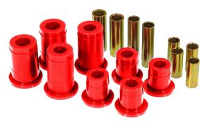 95-01 Ford Explorer 2/4WD, 98-02 Ford Ranger 2/4WD (w/o Shells) Prothane Control Arm Bushings - Front (Red)