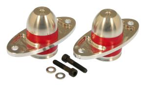 2005-2006 Ford Mustang  Prothane Bullet Motor Mounts - Red