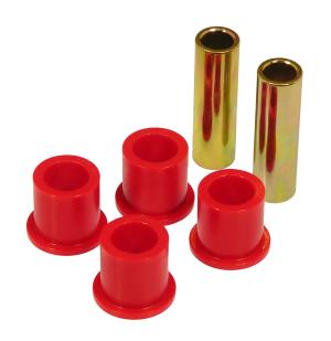 82-96 Ford F-150 2WD, 83-85 Ford Bronco 2/4WD Prothane Leaf Spring Bushings - Front Frame Shackle (Red)