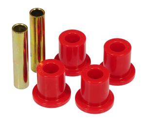 80-96 Ford Bronco 4WD, 80-96 Ford F-150 4WD, 80-98 Ford F-250 2/4WD, 80-98 Ford F-350 2/4WD Prothane Leaf Spring Bushings - Front Frame Shackle (Red)