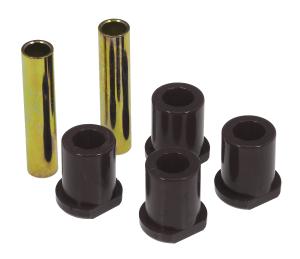 80-96 Ford Bronco 4WD, 80-96 Ford F-150 4WD, 80-98 Ford F-250 2/4WD, 80-98 Ford F-350 2/4WD Prothane Leaf Spring Bushings - Front Frame Shackle (Black)