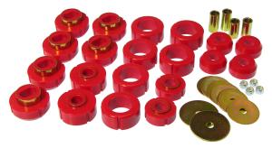 1987-1991 Chevrolet Blazer  Prothane Body Mount Bushing Kit - Red