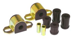 1967-1981 Chevrolet Camaro , 1967-1981 Pontiac Firebird  Prothane Rear Sway Bar and End Link Bushings - 11/16 Inch - 2 Bolt Clamp Style - Black