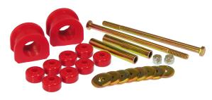 82-02 Chevrolet Blazer 2WD, 82-02 Chevrolet S-10 2WD, 82-02 GMC Jimmy 2WD Prothane Sway Bar Bushings - Front (Red)