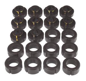 1982-1991,	 1995-2004 GMC Jimmy , 1982-2004 Chevrolet S10 , 1987-2004 Chevrolet Blazer , 1991-2004 GMC Sonoma  Prothane Body to Frame Mount Bushings and Radiator Support Bushings - Black